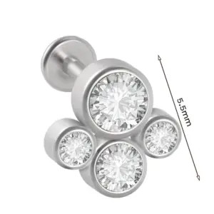 Style 1 / Stainless Steel Rod 1.2x6mm