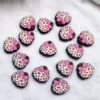 Wholesale 10pcs/pack Small floral pumpkin silicone beads DIY silicone beads