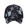 Wholesale Cross Border Hat Black Printed Cross Baseball Cap Cap Casual Sun Protection Sun Hat B1148