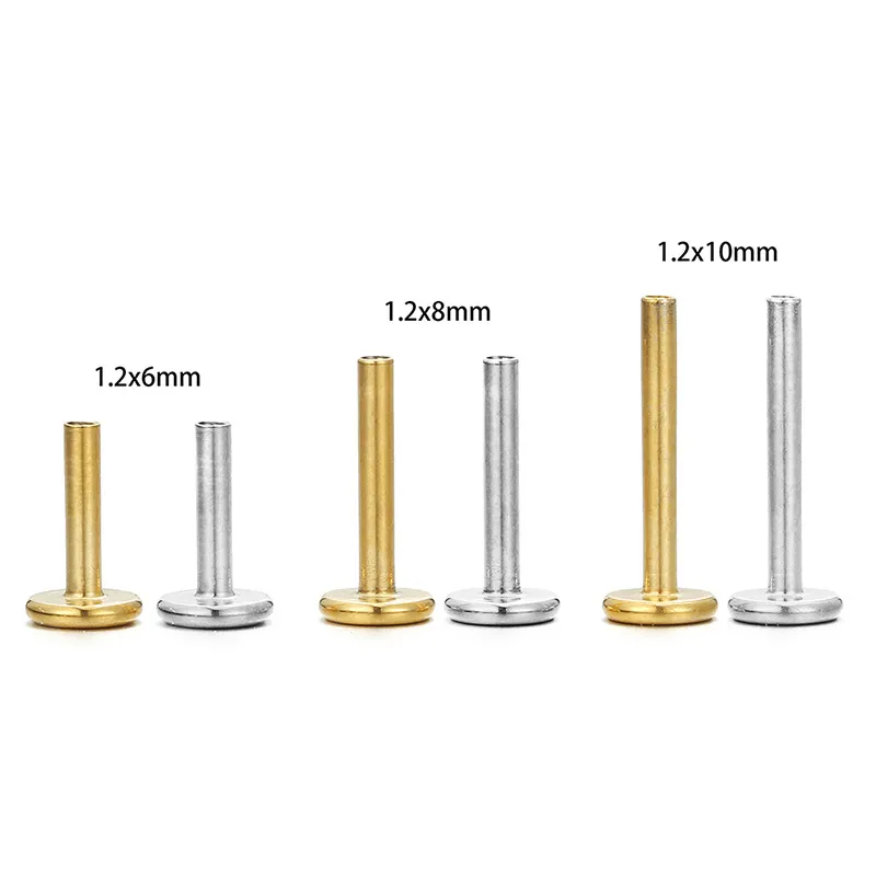 Wholesale Fashion Heart Shape Stainless Steel Plating Lip Stud 1 Piece