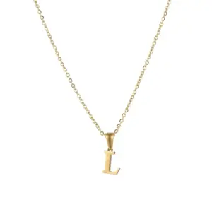 Gold L (Including Chain)
