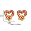 Wholesale Earrings for Stainless Steel Christmas Earrings Niche Elegant Bell Earrings