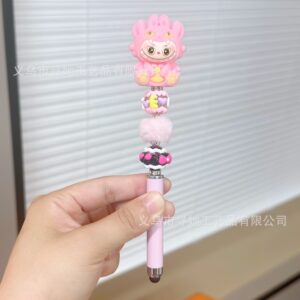 Stylus pen + 0.5mm pen tip / Pink Toothless Cloth Cloth - Chalk