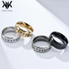oly-0961ae43154d93b6df60bc0e821b3935 Wholesale E-Commerce Retro Nordic Viking Text Luen Titanium Steel Ring Antique Sier Men's Hand Jewelry opshipping