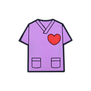 Old style purple nurse uniform