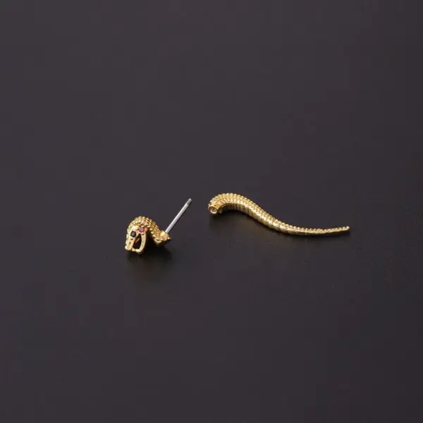 Wholesale 316L Stainless Steel Ear Cartilage Rings & Studs Snake Waterproof Non Tarnish Surgical Steel