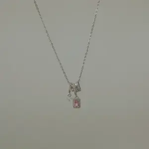 Silver Square White Zirconium