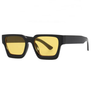 Black frame yellow film