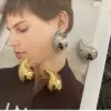 Wholesale 1 Pair Simple Style Commute Water Droplets Plating Stainless Steel Ear Studs