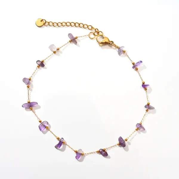 Wholesale Jewelry Simple Style Geometric 304 Stainless Steel Anklet