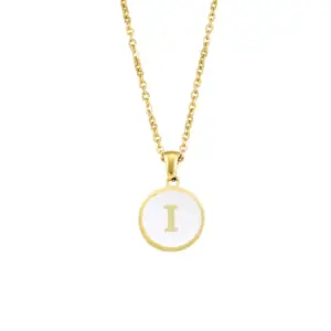 Letter I / 18K Furnace Real Gold