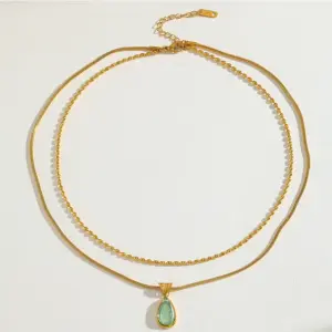 1-Length 39+5cm-gold