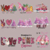 oly-09af53eeca910546412508335e4b2592 Wholesale Christmas pink heat transfer pattern