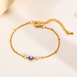 Fashion Eye 201 Stainless Steel Stainless Steel Bracelets In Bulk