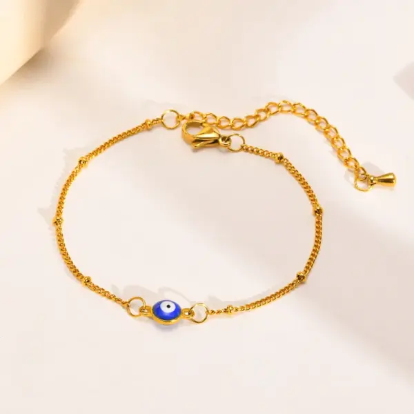 Fashion Eye 201 Stainless Steel Stainless Steel Bracelets In Bulk