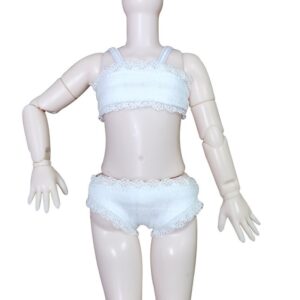 Soldier White Sling Underwear 2-piece Set / Height 29cm 6 cents baby underwear