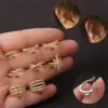 Wholesale Exaggerated U Shape Copper Earrings