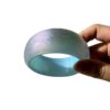 Wholesale Blue Sparkling Water Ripple Round Resin Bracelet