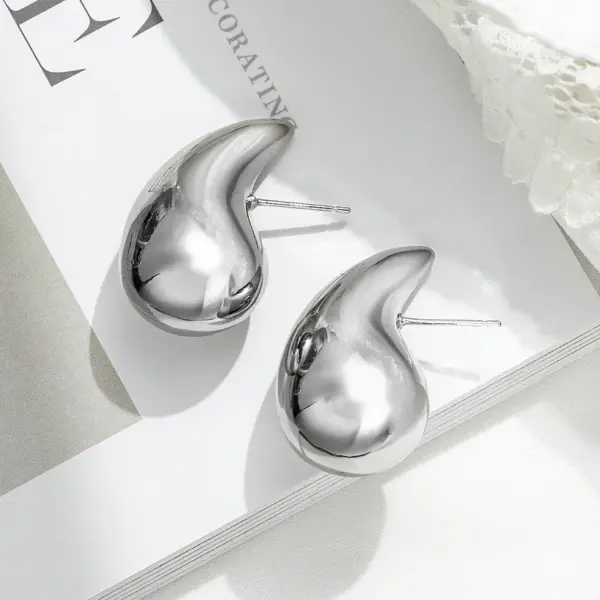 1 Pair Simple Style Commute Geometric Plating Copper 18k Gold Plated Ear Studs