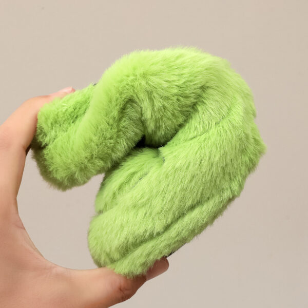 Wholesale New Cute Home Christmas Grinch Warm Winter Cotton Slippers for Couples Men and Women Thick-Soled Soft-Soled Shoes Thick Non-Slip