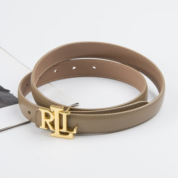 oly-09f9c2e414772be603a6d1b889816efa Wholesale Letter genuine leather women's belt cowhide belt