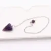 Wholesale Fashion Geometric Horse Natural Stone Natural Stone Crystal Pendant Necklace In Bulk