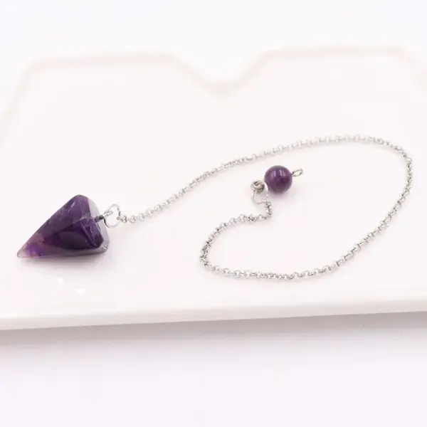Wholesale Fashion Geometric Horse Natural Stone Natural Stone Crystal Pendant Necklace In Bulk