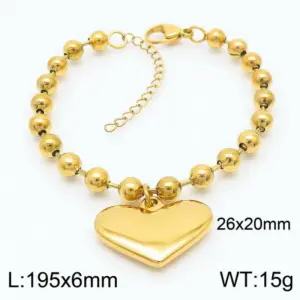 Gold Bracelet KB167283-Z