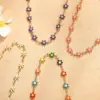 Elegant Flower Stainless Steel Plating Bracelets