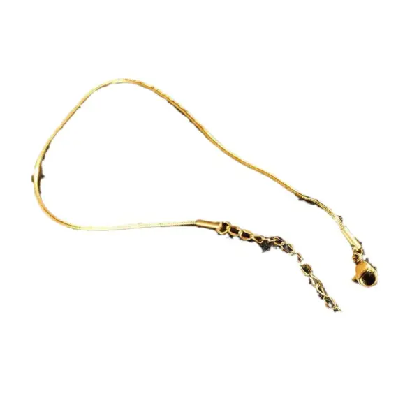 Wholesale PVD Coated Real Gold Plated 18K Gold Solid Color 304 Stainless Steel Casual Waterproof Non Tarnish 304 Stainless Steel Bracelets