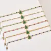 Cartoon Style Cute Christmas Tree Stainless Steel Bracelets In Bulk Christmas