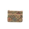 Wholesale Original wood grain double layer coin purse card case key case data cable storage bag