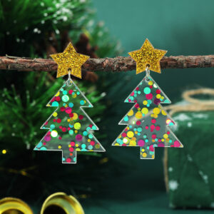 Colorful christmas tree