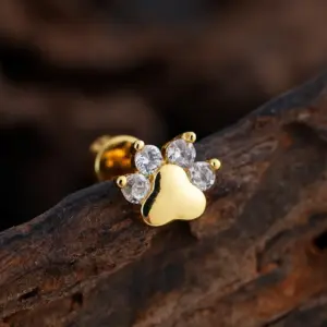 3377gold / Ear Studs