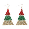 Wholesale Christmas Sequins Earrings Gift Box