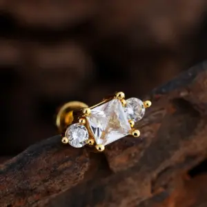 3355 Gold / Ear Studs