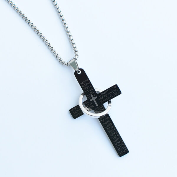 Wholesale Cross Necklace for Men, Stainless Steel