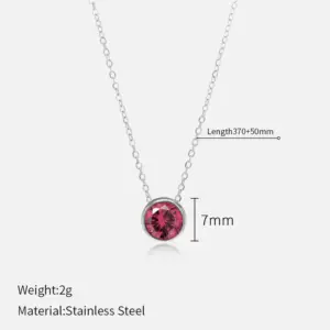 96063 Steel Color-July Rose Red #7