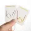 PVD Coated Real Gold Plated Sun 201 Stainless Steel Fashion Waterproof Non Tarnish 201 Stainless Steel Bracelets