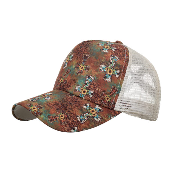 Wholesale Cross-border AliExpress Amazon ebay New Cross Bar Cross net cap baseball cap sun hat B1024