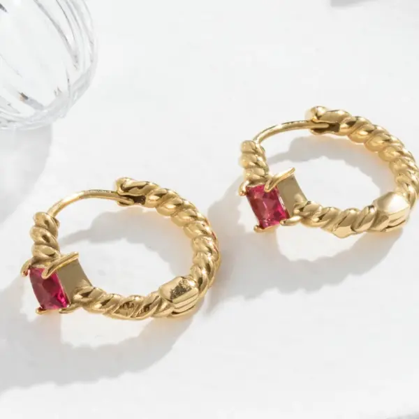 Wholesale PVD Coated Geometric Sector Heart Shape 304 Stainless Steel Vintage Style French Style Simple Style Waterproof Non Tarnish Drop Earrings