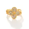 Wholesale Jewelry Modern Style Classic Style Geometric Leaf Heart Shape 304 Stainless Steel Zircon 18K Gold Plated Plating Open Rings