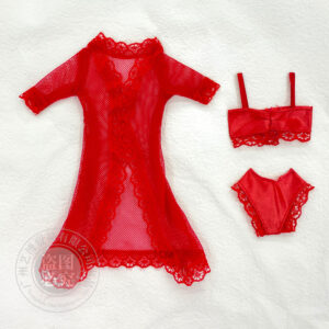 Red 600202 / Height 29cm 11.5 inch doll pajamas