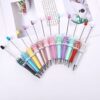 Wholesale Colorful fireworks bead pen ballpoint pen