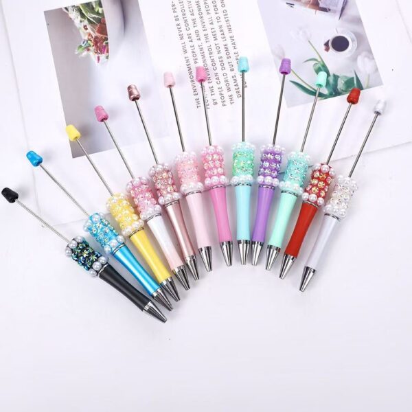 Wholesale Colorful fireworks bead pen ballpoint pen