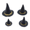 oly-0a8aad8d0af011b8b260da52ff7cdd15 Wholesale Halloween decoration: 1.5-3 inch witch hat