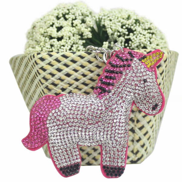oly-0a9aeea90f718969948d09ae147f4bdb Wholesale Diamond studded pony keychain
