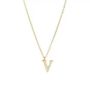 Gold Letter V