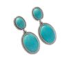 oly-0aa2ad675e608c6ea9f6b4c7d3c895b2 Wholesale Exaggerated Bohemian Turquoise Drop Earrings