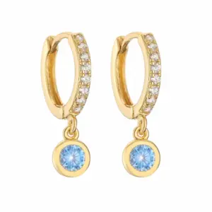 Golden Blue Diamond Pair